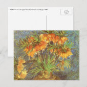 Vincent van Gogh - Fritillairen in een koperen vaa Briefkaart (Voorkant / Achterkant)