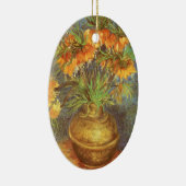Vincent van Gogh - Fritillairen in een koperen vaa Keramisch Ornament (Rechts)