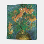 Vincent van Gogh - Fritillairen in een koperen vaa Keramisch Ornament (Links)