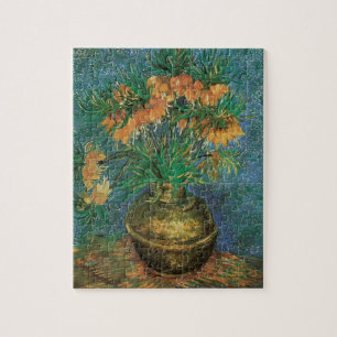 Vincent van Gogh - Fritillairen in een koperen vaa Legpuzzel