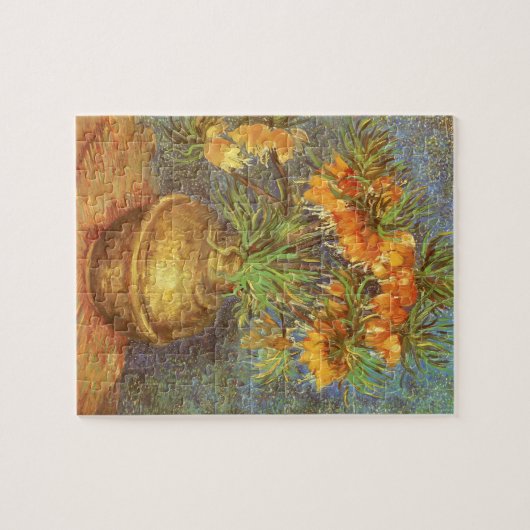 Vincent van Gogh - Fritillairen in een koperen vaa Legpuzzel (Horizontaal)