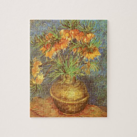 Vincent van Gogh - Fritillairen in een koperen vaa Legpuzzel (Verticaal)