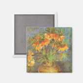Vincent van Gogh - Fritillairen in een koperen vaa Magneet (Voorkant / Achterkant)