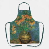 Vincent van Gogh - Fritillairen in een koperen vaa Schort (Voorkant)