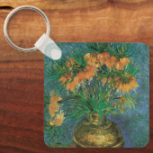 Vincent van Gogh - Fritillairen in een koperen vaa Sleutelhanger (Voorkant)