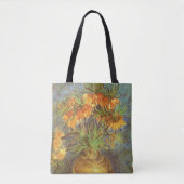 Vincent van Gogh - Fritillairen in een koperen vaa Tote Bag (Voorkant)