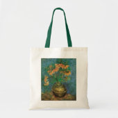 Vincent van Gogh - Fritillairen in een koperen vaa Tote Bag (Voorkant)