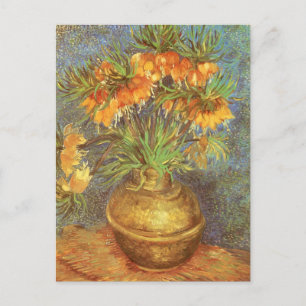 Vincent van Gogh - Fritillaria in een koperen vaas Briefkaart