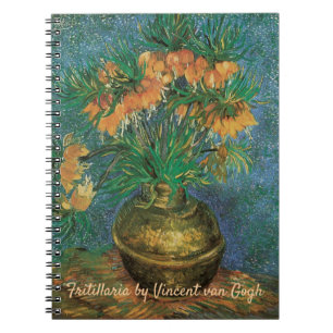 Vincent van Gogh - Fritillaria in een koperen vaas Notitieboek