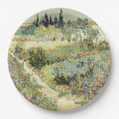 Vincent Van Gogh Garden at Arles Papieren Bordje (Voorkant)