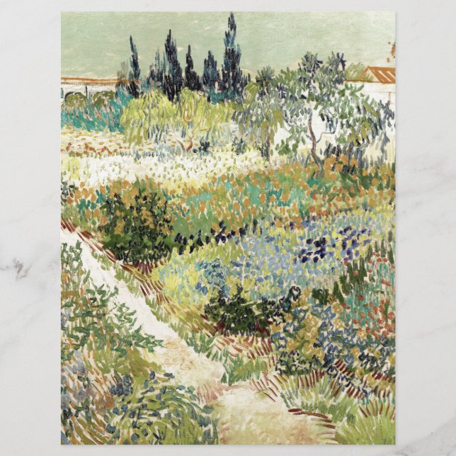 Vincent Van Gogh Garden in Arles (Voorkant)