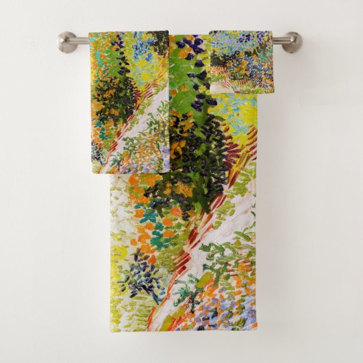 Vincent van Gogh - Garden in Arles Bad Handdoek (Insitu)