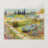 Vincent van Gogh - Garden in Arles Briefkaart (Voorkant)