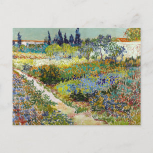 Vincent van Gogh Garden in Arles Briefkaart