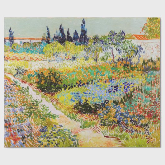 Vincent van Gogh - Garden in Arles Cadeaupapier (Vlak)