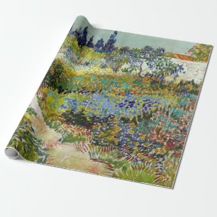 Vincent van Gogh Garden in Arles Cadeaupapier
