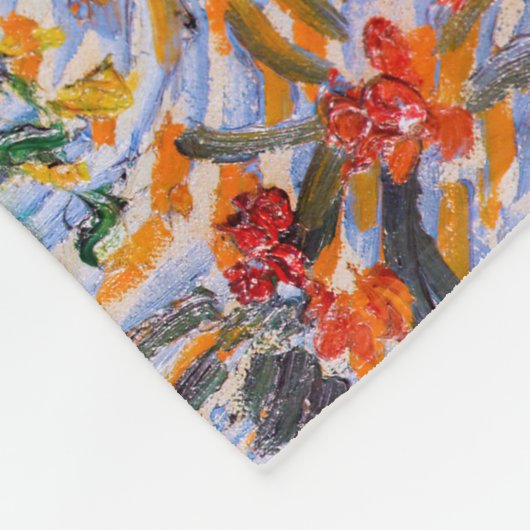 Vincent van Gogh - Garden in Arles Fleece Deken (Hoek)