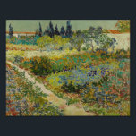 Vincent van Gogh - Garden in Arles Foto Afdruk<br><div class="desc">Tuin in Arles door Vincent van Gogh, 1888. Vincent van Gogh was een Nederlandse Post-Impressionistische schilder die tot de beroemdste en invloedrijkste figuren in de geschiedenis van de Westerne kunst behoort. In iets meer dan een decennium creëerde hij ongeveer 2100 kunstwerken, waaronder ongeveer 860 olieschilderijen, de meeste daarvan in de...</div>