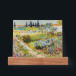 Vincent van Gogh - Garden in Arles Fotoplankje<br><div class="desc">Tuin in Arles / Drijvende tuin met pad / Jardin a Arles - Vincent van Gogh,  1888</div>