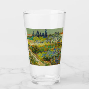 Vincent Van Gogh Garden in Arles Glas