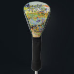 Vincent van Gogh - Garden in Arles Golfheadcover<br><div class="desc">Tuin in Arles / Drijvende tuin met pad / Jardin a Arles - Vincent van Gogh,  1888</div>