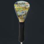 Vincent van Gogh - Garden in Arles Golfheadcover<br><div class="desc">Tuin in Arles / Drijvende tuin met pad / Jardin a Arles - Vincent van Gogh,  1888</div>