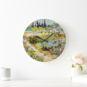 Vincent van Gogh - Garden in Arles Grote Klok (Huis)