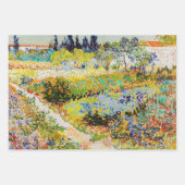 Vincent van Gogh - Garden in Arles Inpakpapier Vel (Voorkant 3)