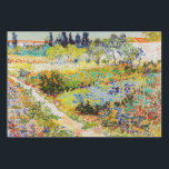 Vincent van Gogh - Garden in Arles Inpakpapier Vel<br><div class="desc">Tuin in Arles / Drijvende tuin met pad / Jardin a Arles - Vincent van Gogh,  1888</div>