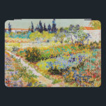 Vincent van Gogh - Garden in Arles iPad Pro Cover<br><div class="desc">Tuin in Arles / Drijvende tuin met pad / Jardin a Arles - Vincent van Gogh,  1888</div>