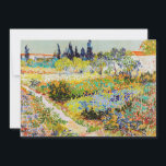 Vincent van Gogh - Garden in Arles Kaart<br><div class="desc">Tuin in Arles / Drijvende tuin met pad / Jardin a Arles - Vincent van Gogh, 1888</div>