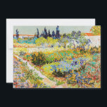 Vincent van Gogh - Garden in Arles Kaart<br><div class="desc">Tuin in Arles / Drijvende tuin met pad / Jardin a Arles - Vincent van Gogh,  1888</div>