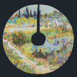 Vincent van Gogh - Garden in Arles Kerstboom Rok<br><div class="desc">Tuin in Arles / Drijvende tuin met pad / Jardin a Arles - Vincent van Gogh,  1888</div>