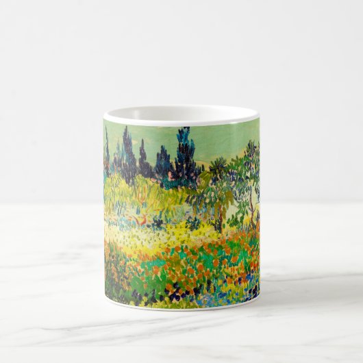 Vincent Van Gogh Garden in Arles Koffiemok (Center)
