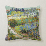 Vincent van Gogh Garden in Arles Kussen<br><div class="desc">Vincent van Gogh Garden in Arles</div>