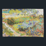 Vincent van Gogh - Garden in Arles Kussensloop<br><div class="desc">Tuin in Arles / Drijvende tuin met pad / Jardin a Arles - Vincent van Gogh,  1888</div>