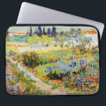 Vincent van Gogh - Garden in Arles Laptop Sleeve<br><div class="desc">Tuin in Arles / Drijvende tuin met pad / Jardin a Arles - Vincent van Gogh,  1888</div>