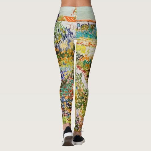 Vincent van Gogh - Garden in Arles Leggings (Achterkant)