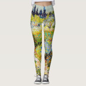 Vincent van Gogh - Garden in Arles Leggings (Voorkant)