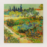 Vincent Van Gogh Garden in Arles Legpuzzel<br><div class="desc">Vincent Van Gogh Garden in Arles Jigzaag Puzzle.</div>