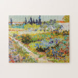 Vincent van Gogh - Garden in Arles Legpuzzel<br><div class="desc">Tuin in Arles / Drijvende tuin met pad / Jardin a Arles - Vincent van Gogh,  1888</div>