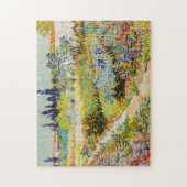 Vincent van Gogh - Garden in Arles Legpuzzel (Verticaal)
