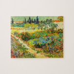 Vincent Van Gogh Garden in Arles Legpuzzel<br><div class="desc">Vincent Van Gogh Garden in Arles Jigzaag Puzzle.</div>
