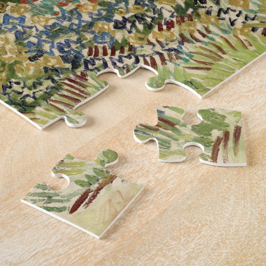Vincent Van Gogh Garden in Arles Legpuzzel (Zijkant)