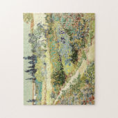 Vincent Van Gogh Garden in Arles Legpuzzel (Verticaal)