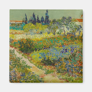 Vincent Van Gogh Garden in Arles Magneet