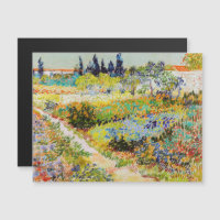 Vincent van Gogh - Garden in Arles Magnetic Kaart