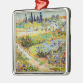 Vincent van Gogh - Garden in Arles Metalen Ornament (Links)