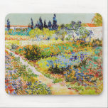 Vincent van Gogh - Garden in Arles Muismat<br><div class="desc">Tuin in Arles / Drijvende tuin met pad / Jardin a Arles - Vincent van Gogh,  1888</div>