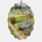 Vincent van Gogh - Garden in Arles Ornament Kaart (Links)